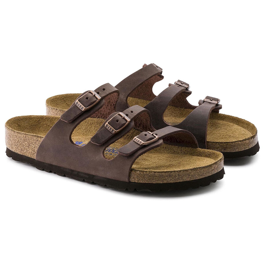 florida soft footbed natural leather oiled