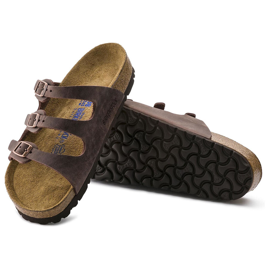 florida soft footbed natural leather oiled