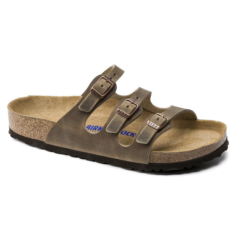florida soft footbed natural leather oiled