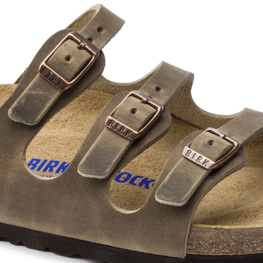 florida soft footbed natural leather oiled
