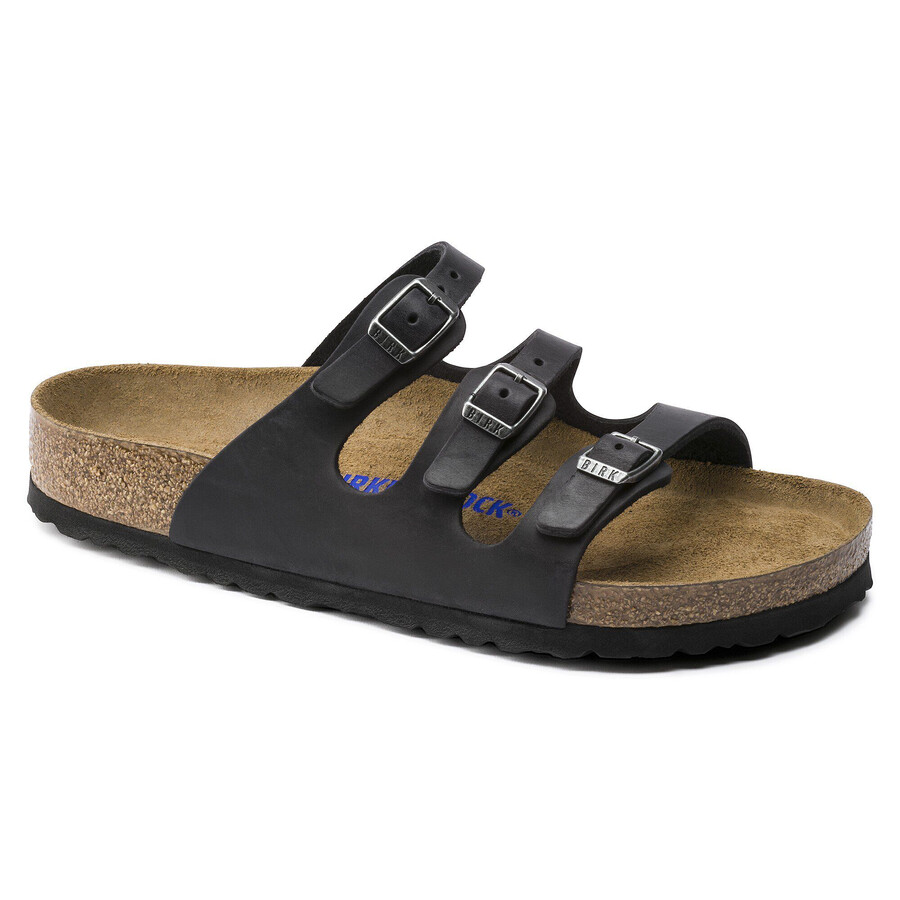 florida soft footbed natural leather oiled