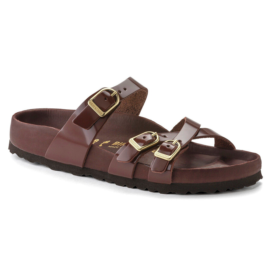franca natural leather patent