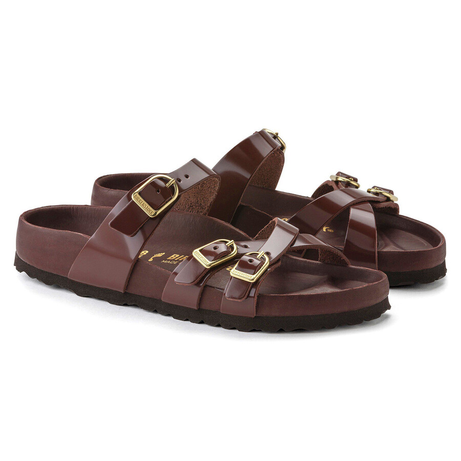 franca natural leather patent