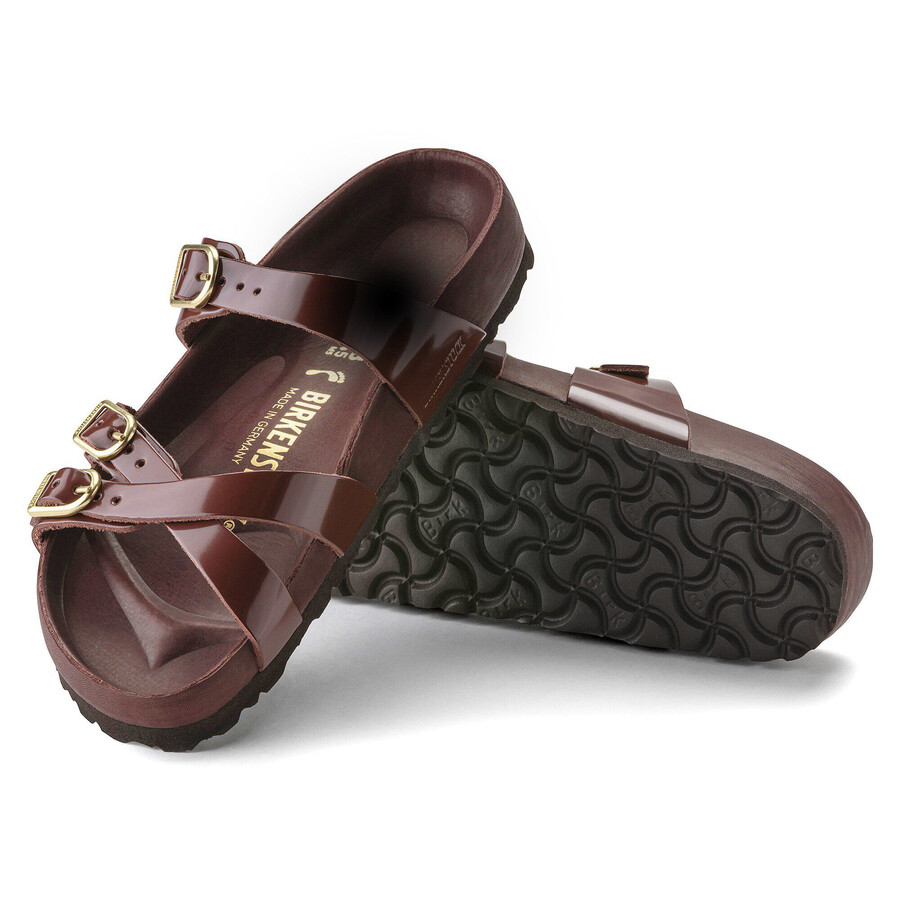 franca natural leather patent