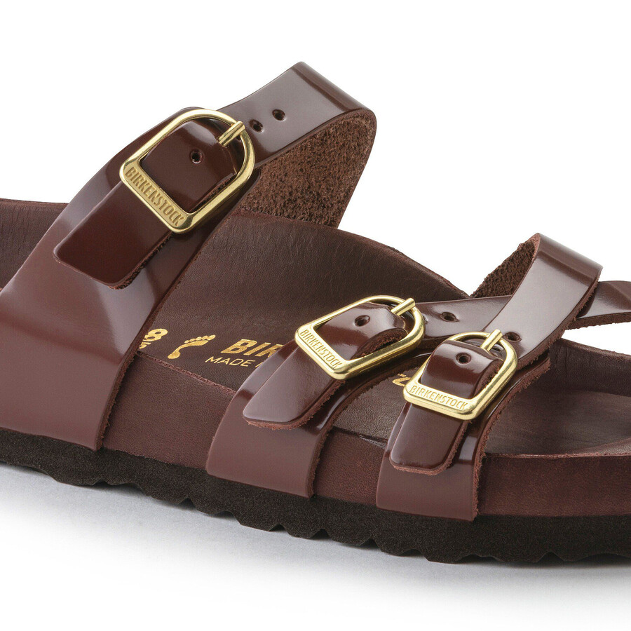 franca natural leather patent