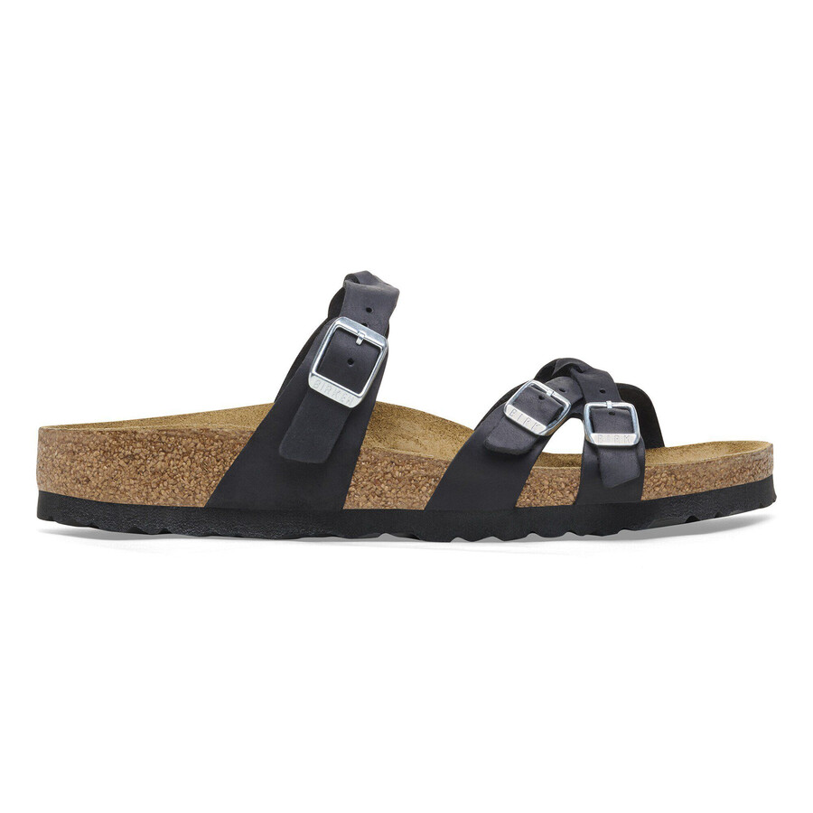 franca braided natural leather oiled