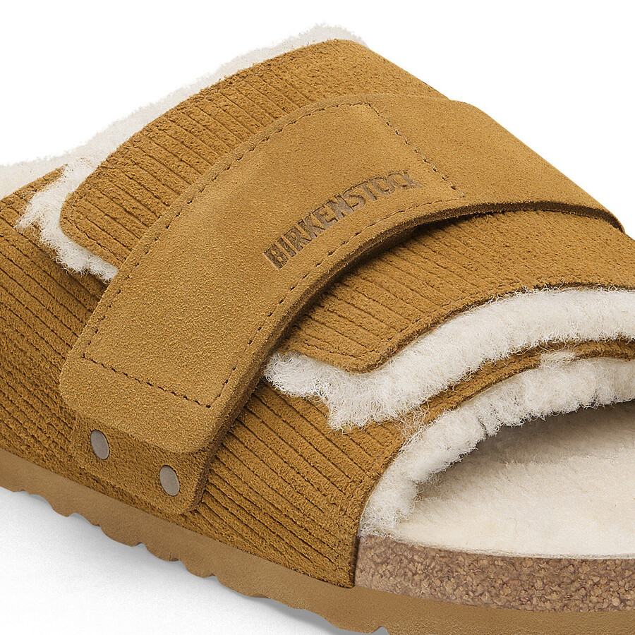 kyoto shearling suede leatherfur