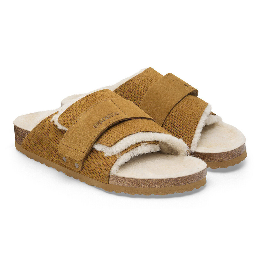 kyoto shearling suede leatherfur