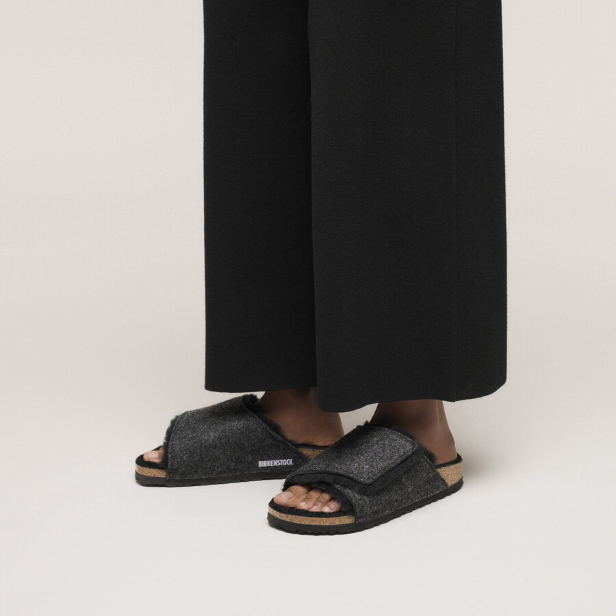 solana shearling felt