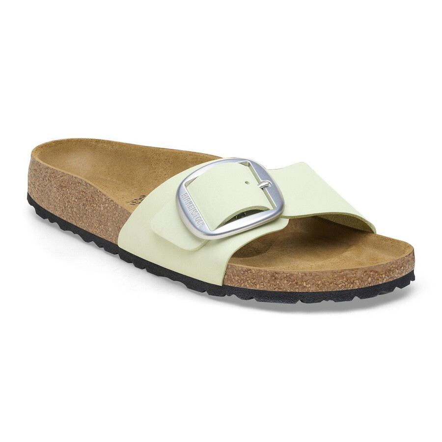 madrid big buckle nubuk leather
