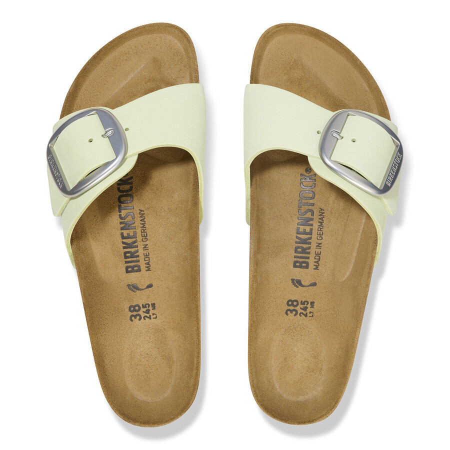 madrid big buckle nubuk leather