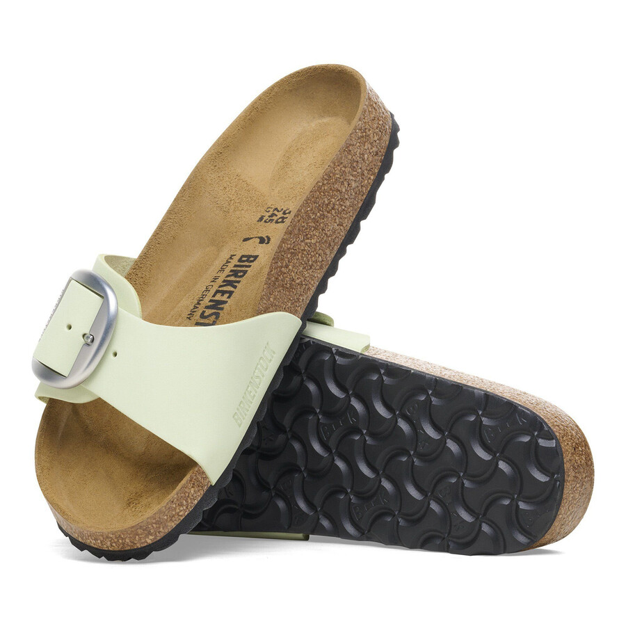 madrid big buckle nubuk leather