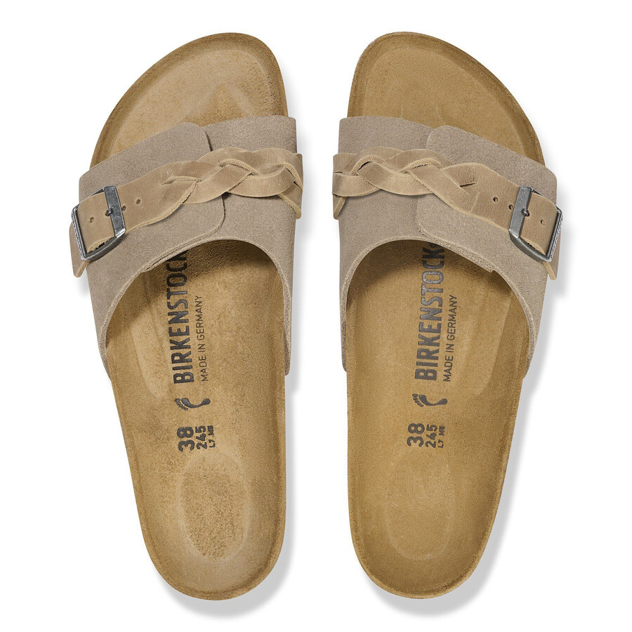 oita braided suede leather