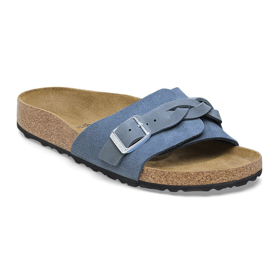 oita braided suede leather