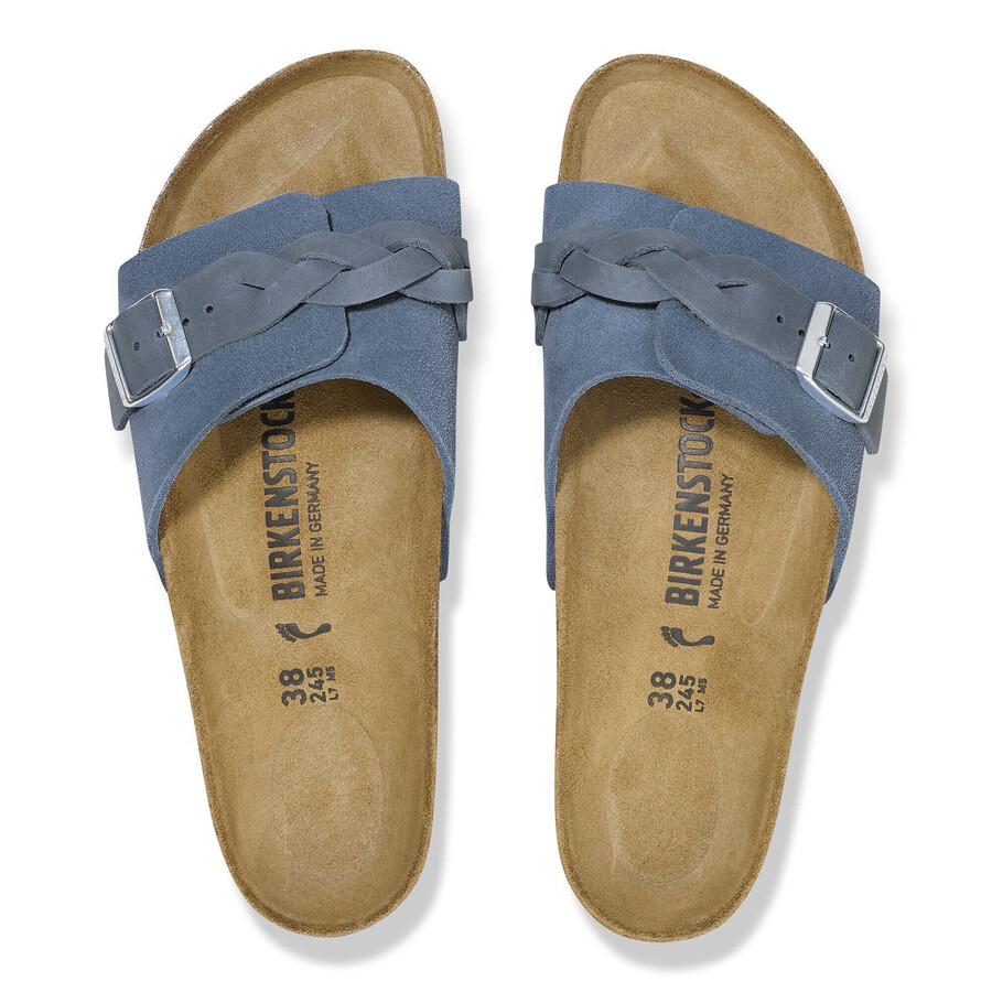 oita braided suede leather