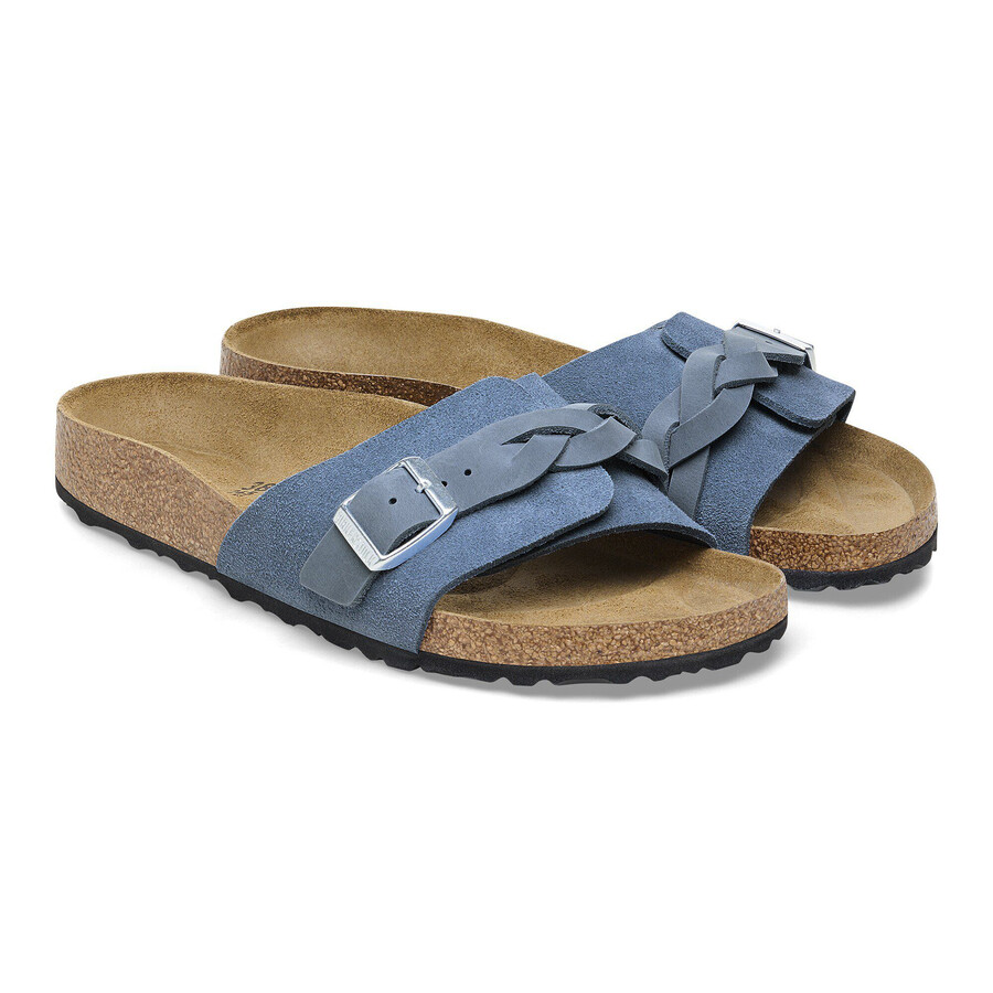 oita braided suede leather