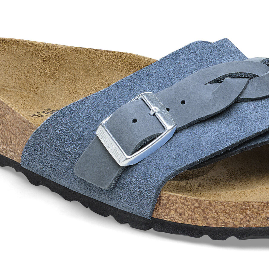 oita braided suede leather
