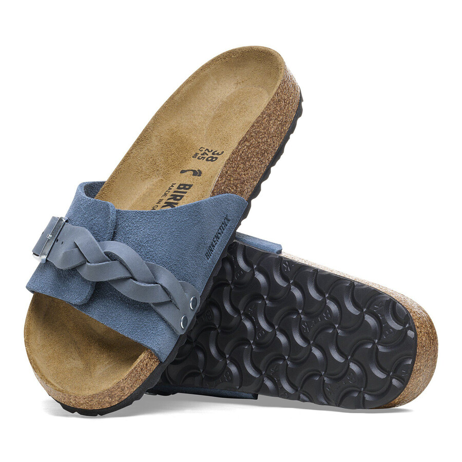 oita braided suede leather