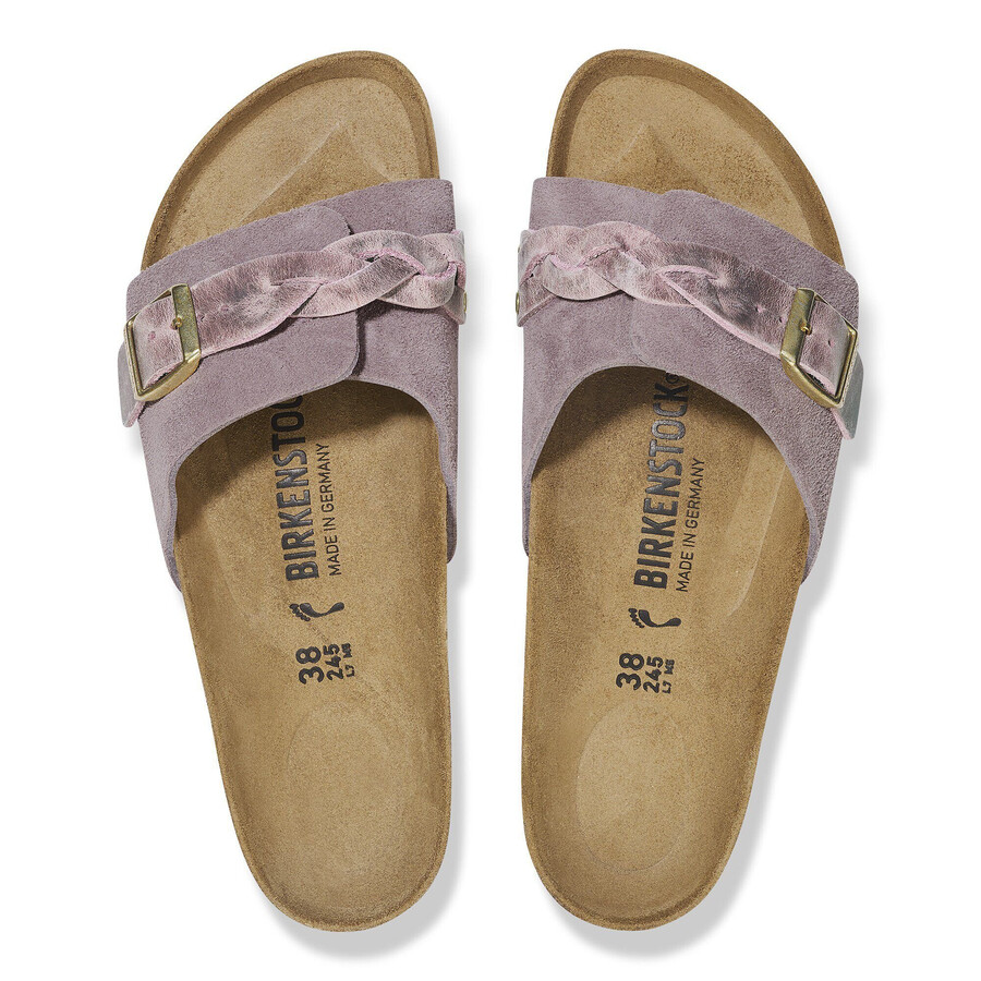 oita braided suede leather