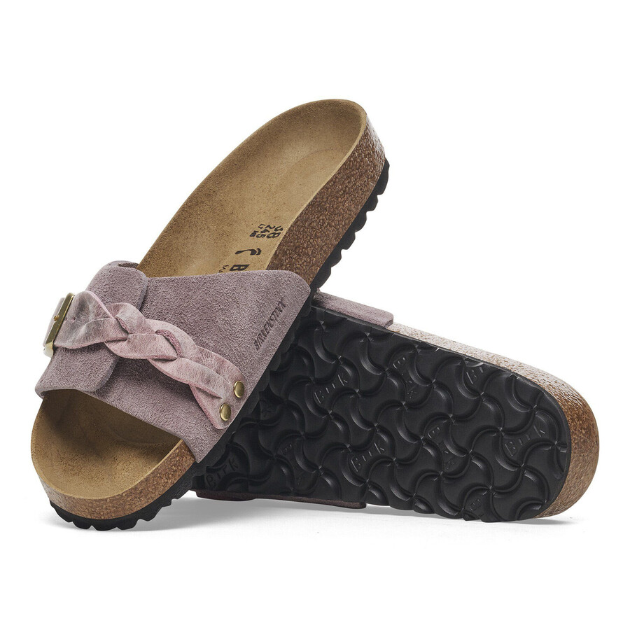 oita braided suede leather