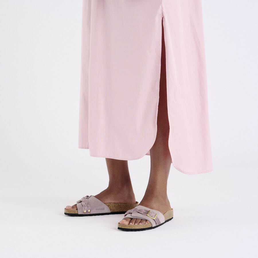 oita braided suede leather