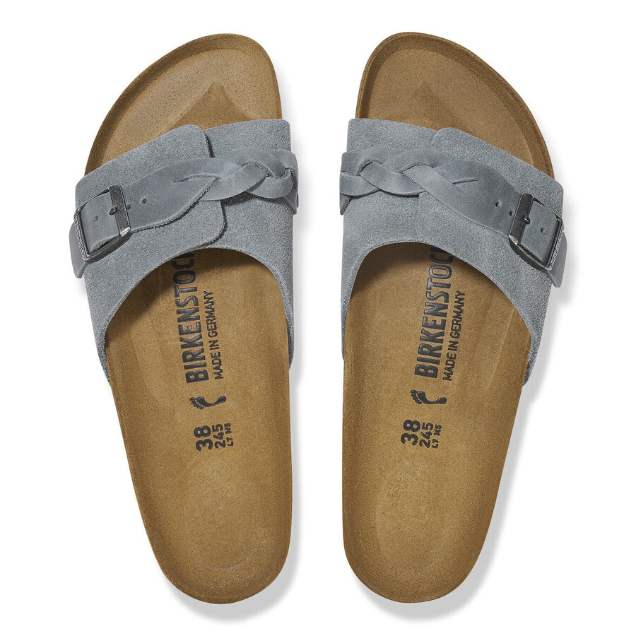 oita braided suede leather