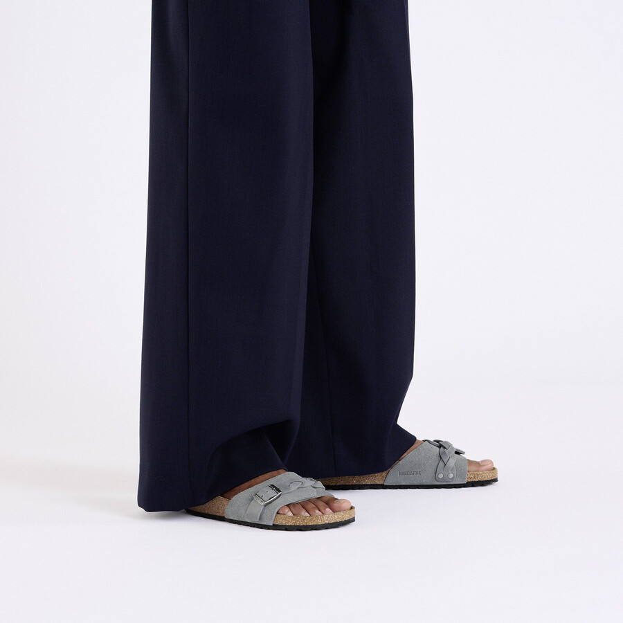 oita braided suede leather