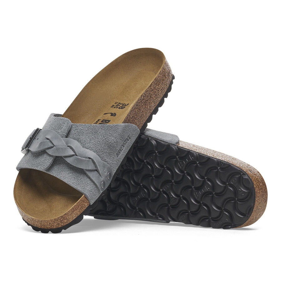 oita braided suede leather