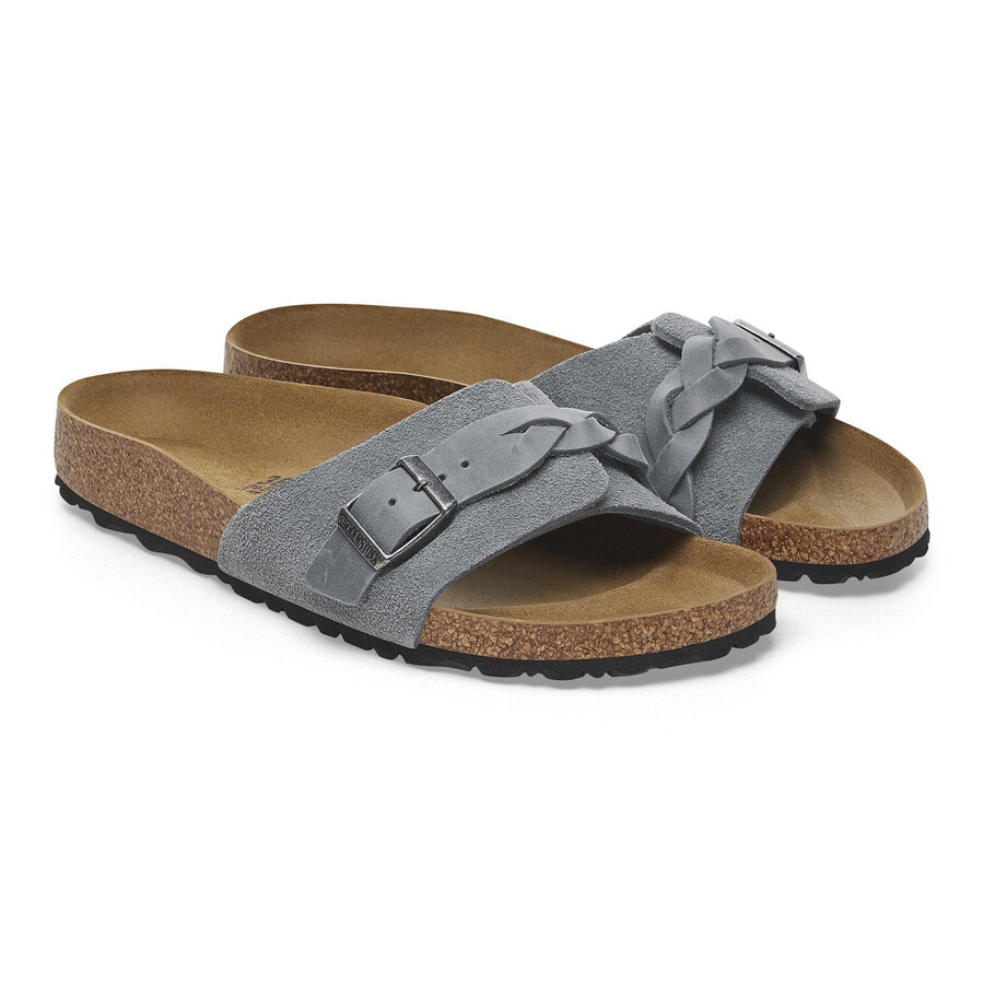 oita braided suede leather