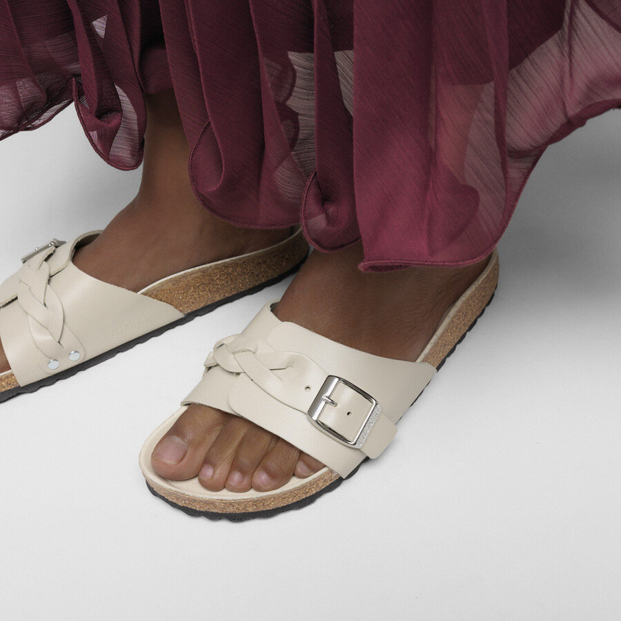 oita braided natural leather