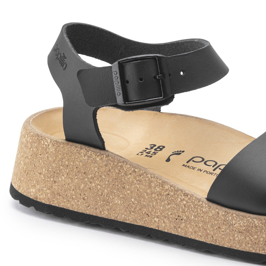 glenda natural leather