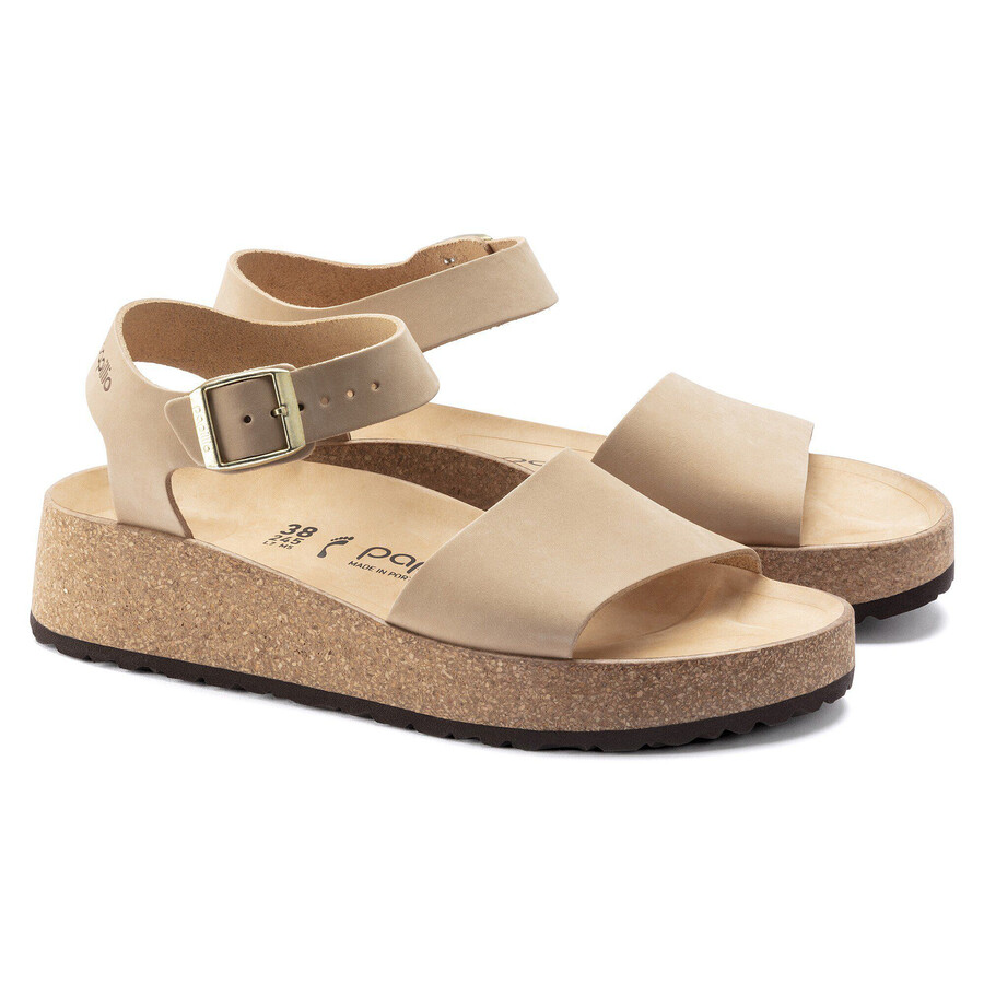 glenda nubuk leather