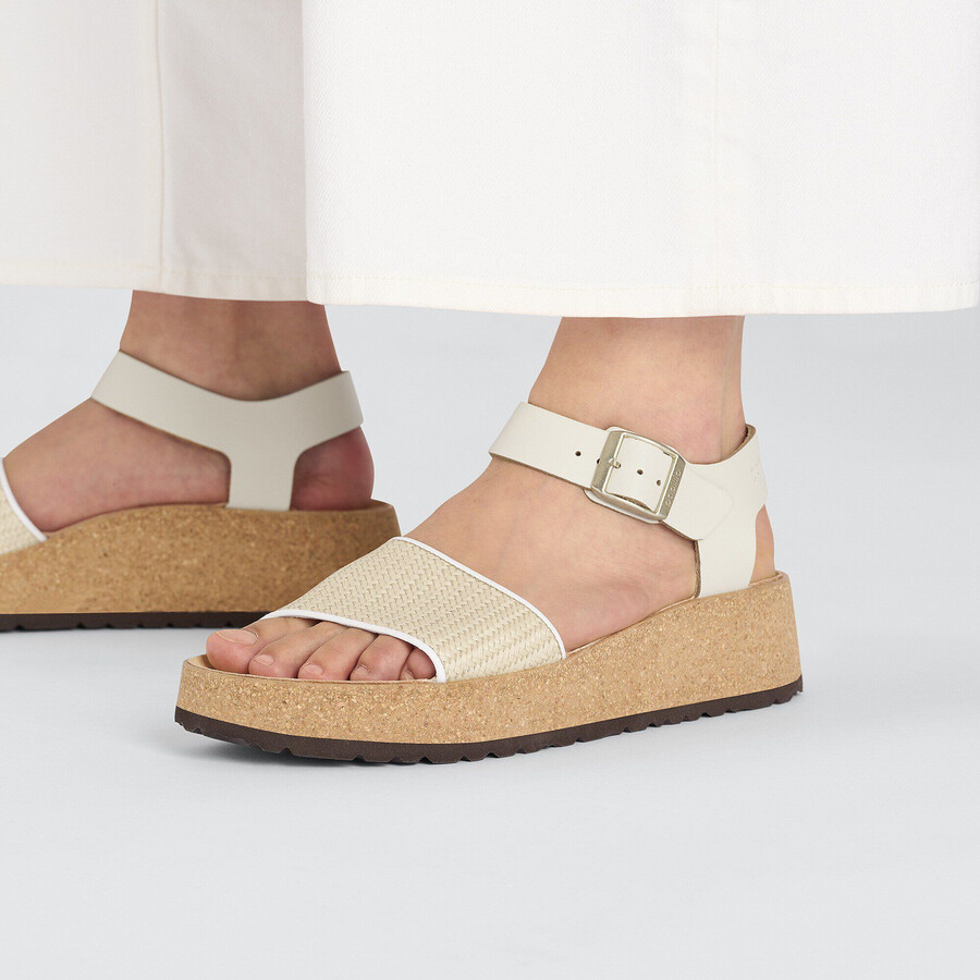 glenda raffia natural leathersynthetics