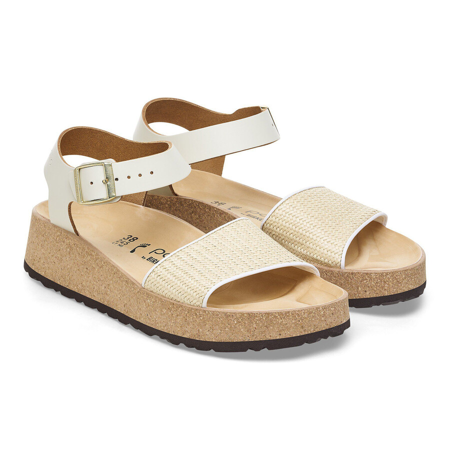 glenda raffia natural leathersynthetics