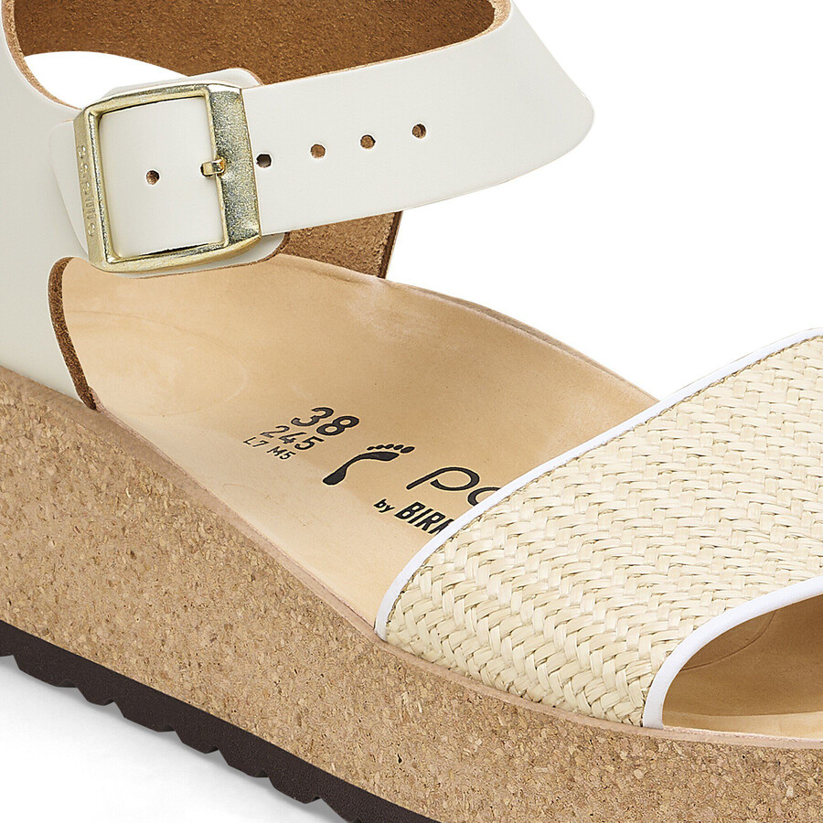 glenda raffia natural leathersynthetics