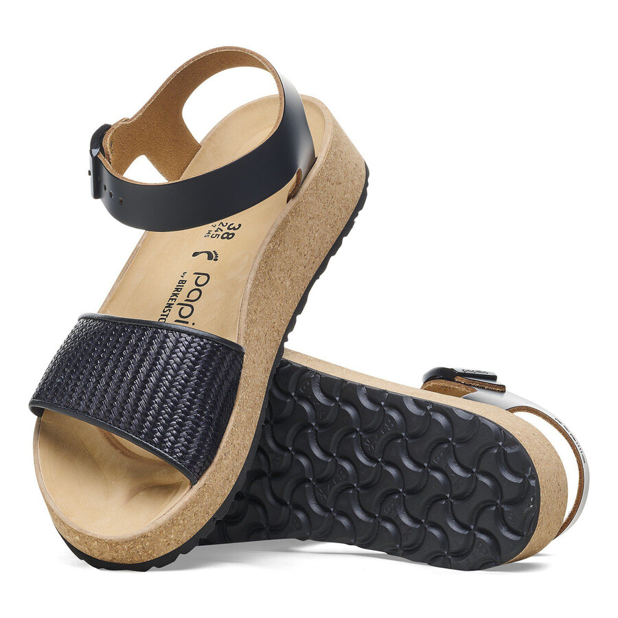 glenda raffia natural leathersynthetics