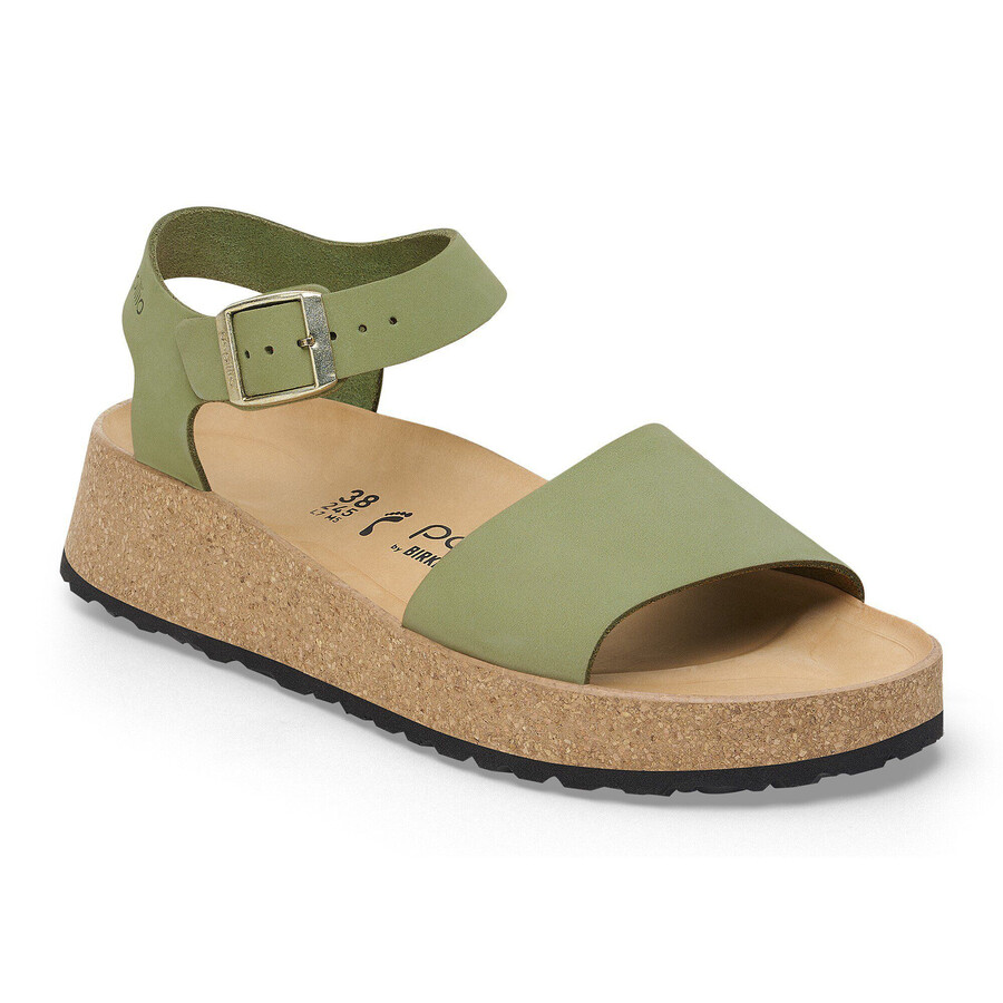 glenda nubuk leather
