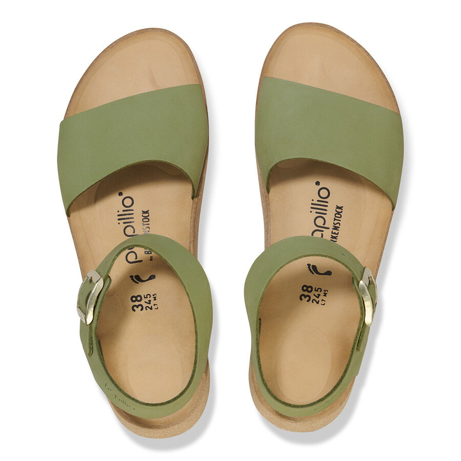 glenda nubuk leather
