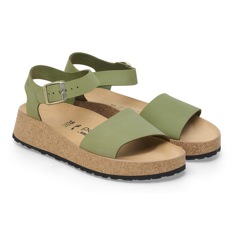 glenda nubuk leather