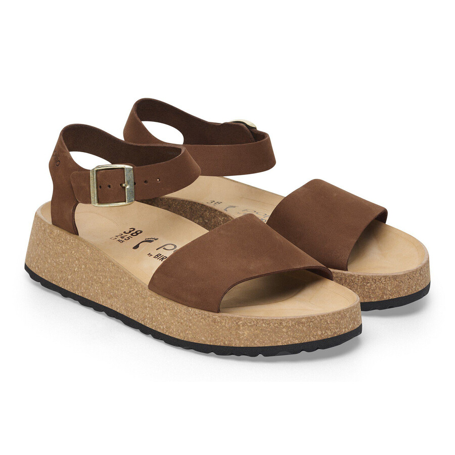 glenda nubuk leather