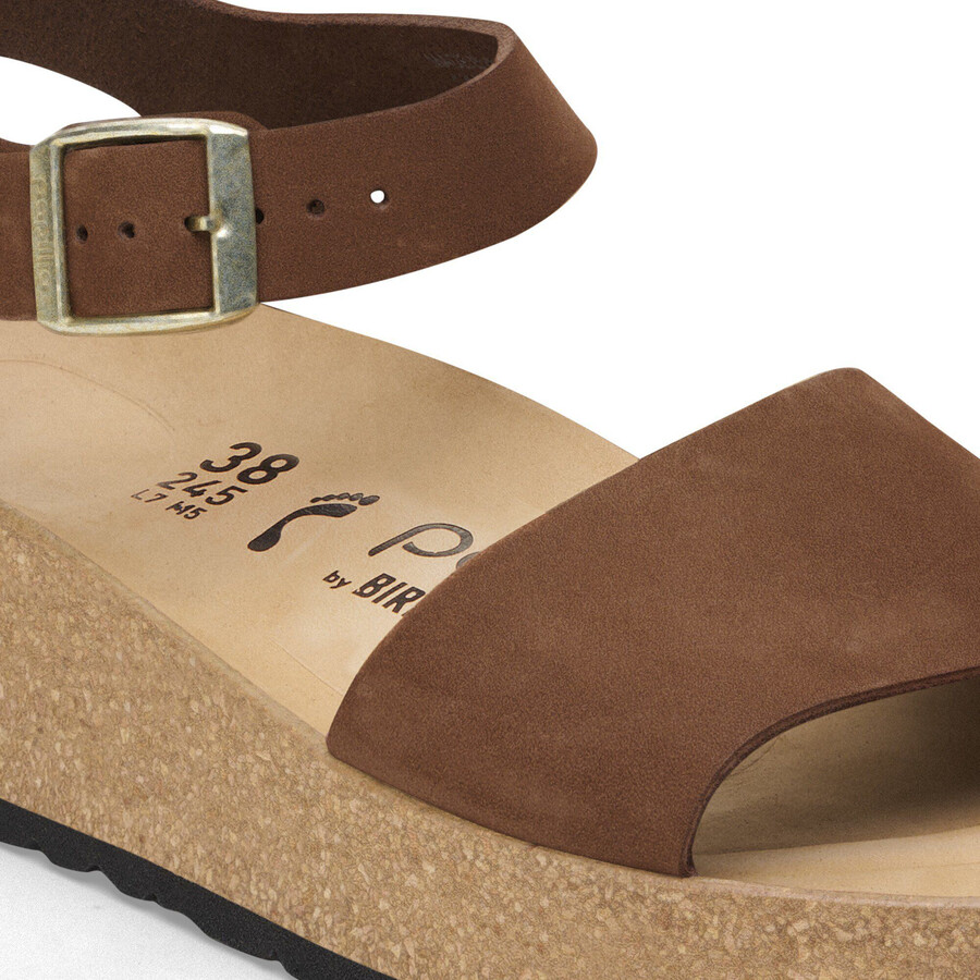 glenda nubuk leather