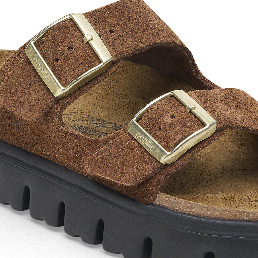 arizona platform suede leather