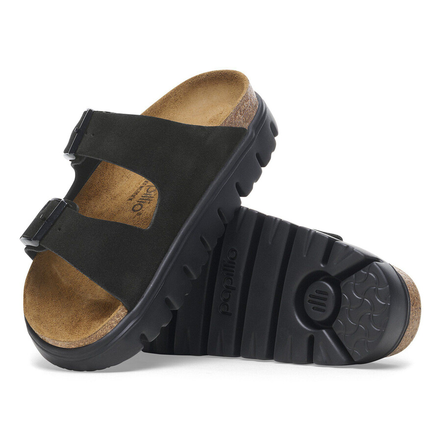 arizona platform suede leather