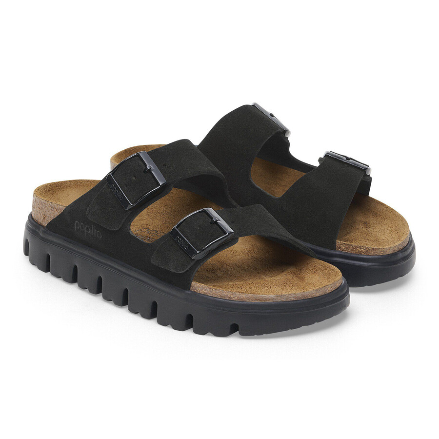 arizona platform suede leather