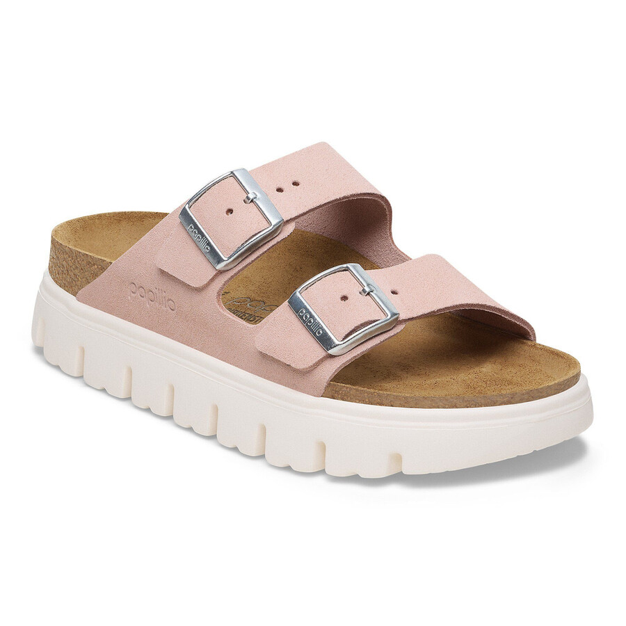 arizona platform suede leather