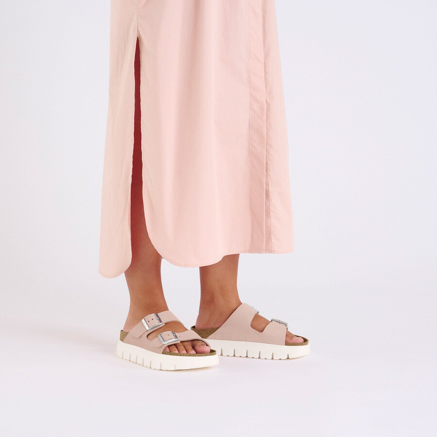 arizona platform suede leather