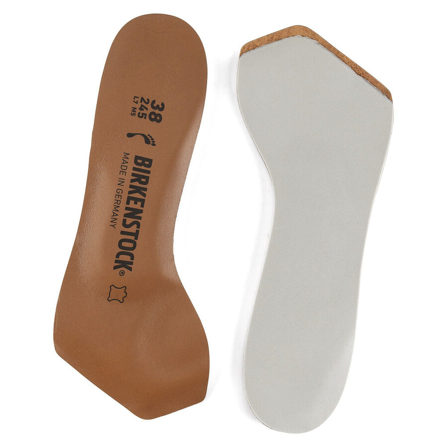 comfort toeless insole leather natural leather