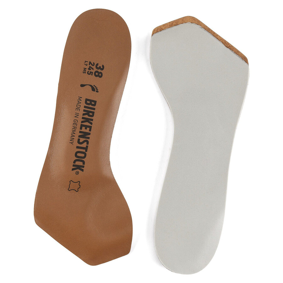 comfort toeless insole leather natural leather
