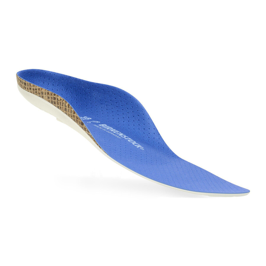 blue footbed for sneakers