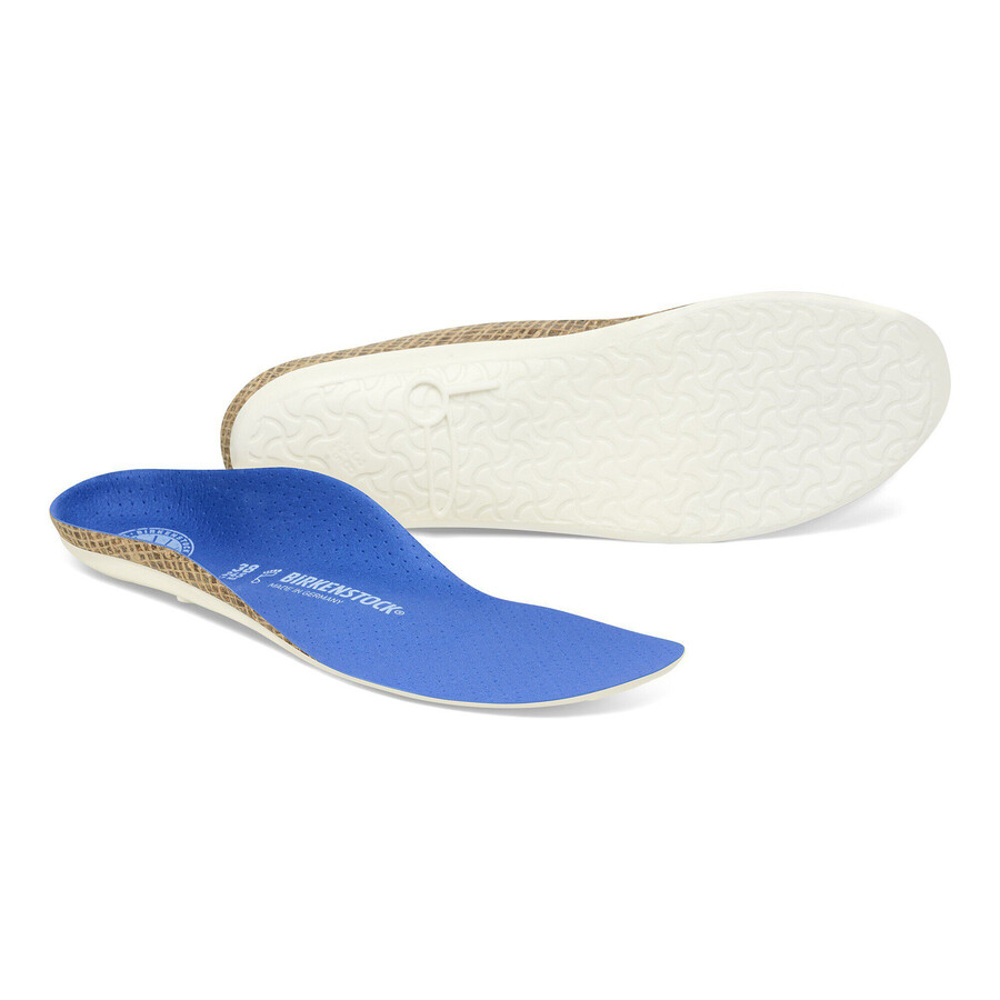blue footbed for sneakers